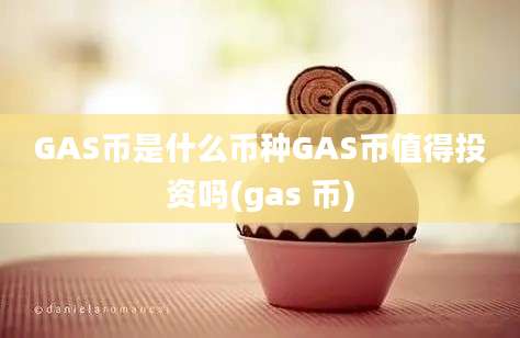 GAS币是什么币种GAS币值得投资吗(gas 币)