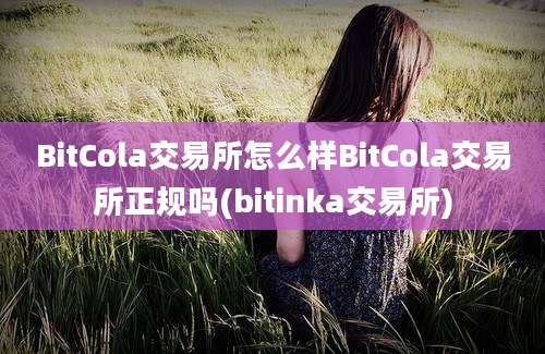 BitCola交易所怎么样BitCola交易所正规吗(bitinka交易所)