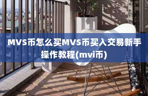 MVS币怎么买MVS币买入交易新手操作教程(mvi币)