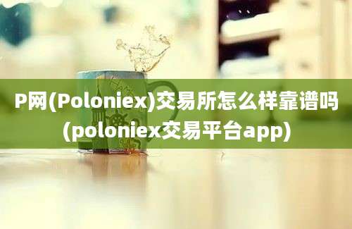 P网(Poloniex)交易所怎么样靠谱吗(poloniex交易平台app)