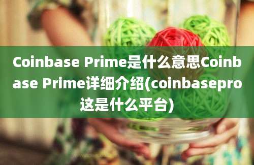 Coinbase Prime是什么意思Coinbase Prime详细介绍(coinbasepro这是什么平台)