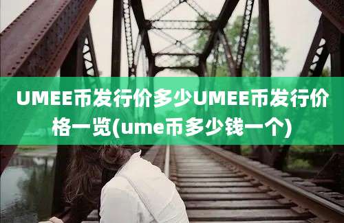 UMEE币发行价多少UMEE币发行价格一览(ume币多少钱一个)