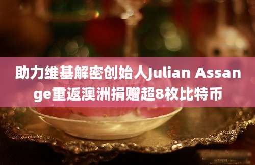 助力维基解密创始人Julian Assange重返澳洲捐赠超8枚比特币