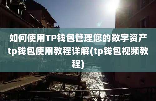 如何使用TP钱包管理您的数字资产tp钱包使用教程详解(tp钱包视频教程)