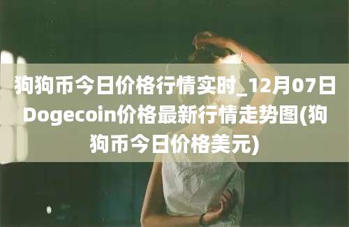 狗狗币今日价格行情实时_12月07日Dogecoin价格最新行情走势图(狗狗币今日价格美元)