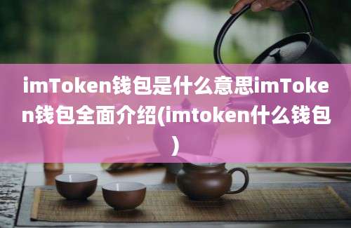 imToken钱包是什么意思imToken钱包全面介绍(imtoken什么钱包)