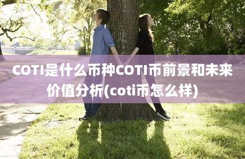 COTI是什么币种COTI币前景和未来价值分析(coti币怎么样)