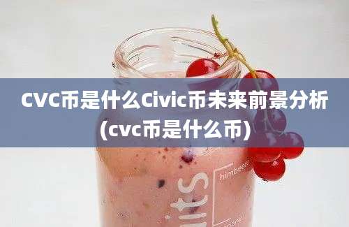 CVC币是什么Civic币未来前景分析(cvc币是什么币)