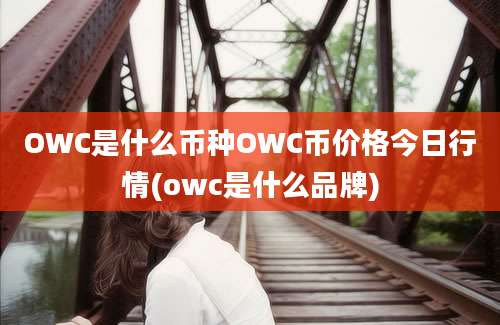 OWC是什么币种OWC币价格今日行情(owc是什么品牌)