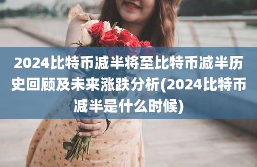 2024比特币减半将至比特币减半历史回顾及未来涨跌分析(2024比特币减半是什么时候)