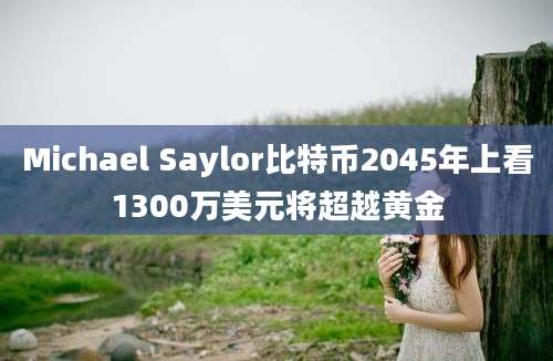 Michael Saylor比特币2045年上看1300万美元将超越黄金