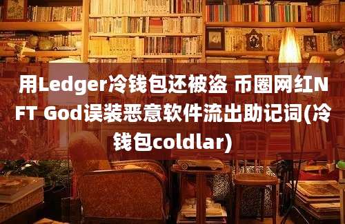 用Ledger冷钱包还被盗 币圈网红NFT God误装恶意软件流出助记词(冷钱包coldlar)