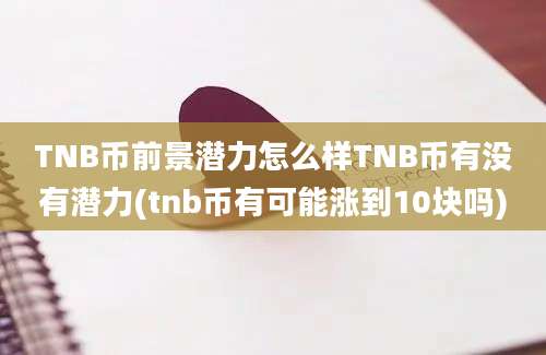 TNB币前景潜力怎么样TNB币有没有潜力(tnb币有可能涨到10块吗)