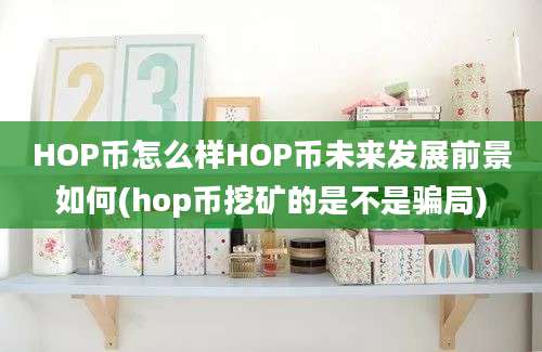 HOP币怎么样HOP币未来发展前景如何(hop币挖矿的是不是骗局)