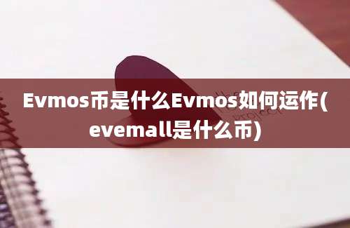 Evmos币是什么Evmos如何运作(evemall是什么币)