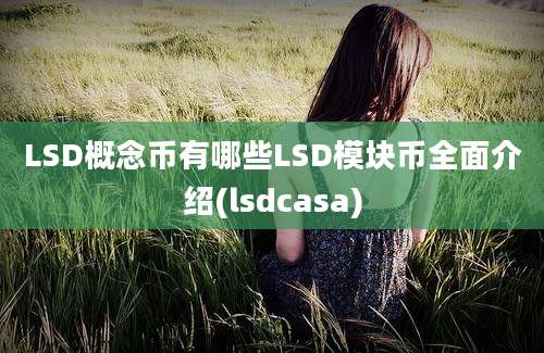 LSD概念币有哪些LSD模块币全面介绍(lsdcasa)