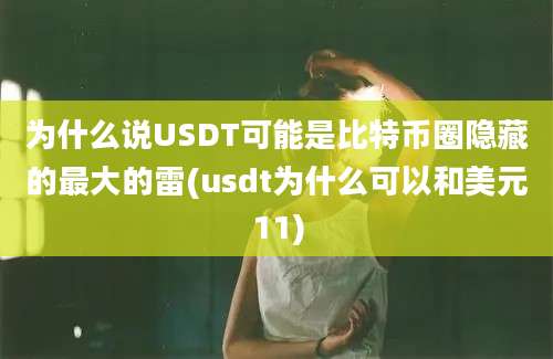 为什么说USDT可能是比特币圈隐藏的最大的雷(usdt为什么可以和美元11)