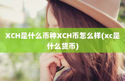 XCH是什么币种XCH币怎么样(xc是什么货币)