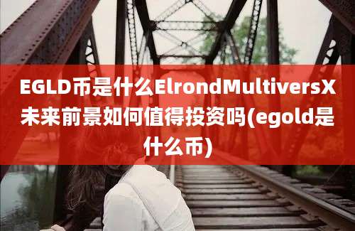 EGLD币是什么ElrondMultiversX未来前景如何值得投资吗(egold是什么币)