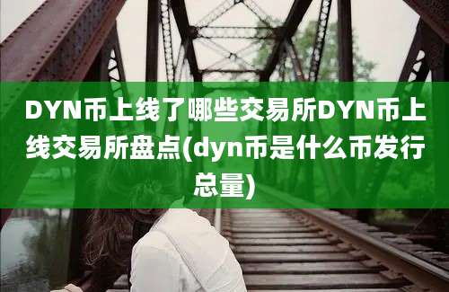 DYN币上线了哪些交易所DYN币上线交易所盘点(dyn币是什么币发行总量)