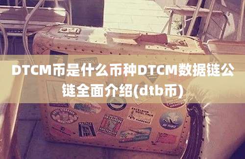 DTCM币是什么币种DTCM数据链公链全面介绍(dtb币)