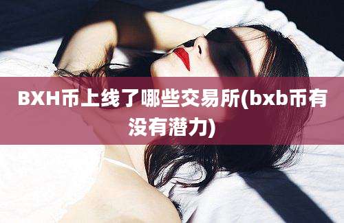 BXH币上线了哪些交易所(bxb币有没有潜力)