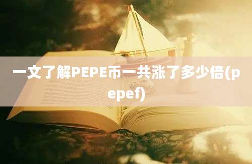 一文了解PEPE币一共涨了多少倍(pepef)