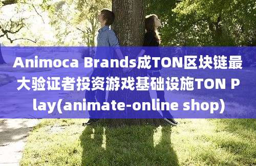 Animoca Brands成TON区块链最大验证者投资游戏基础设施TON Play(animate-online shop)