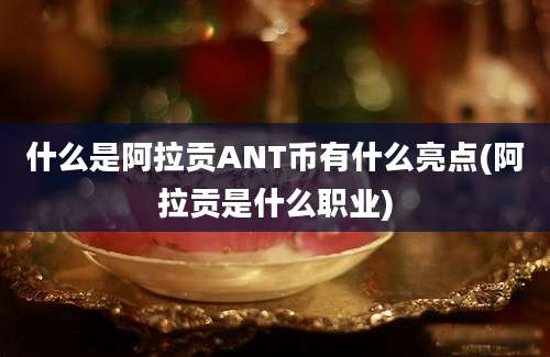 什么是阿拉贡ANT币有什么亮点(阿拉贡是什么职业)