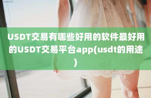 USDT交易有哪些好用的软件最好用的USDT交易平台app(usdt的用途)