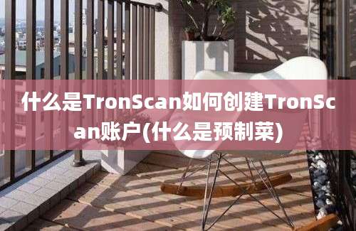 什么是TronScan如何创建TronScan账户(什么是预制菜)