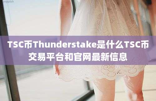 TSC币Thunderstake是什么TSC币交易平台和官网最新信息