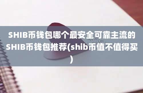 SHIB币钱包哪个最安全可靠主流的SHIB币钱包推荐(shib币值不值得买)