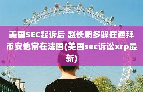 美国SEC起诉后 赵长鹏多躲在迪拜币安他常在法国(美国sec诉讼xrp最新)