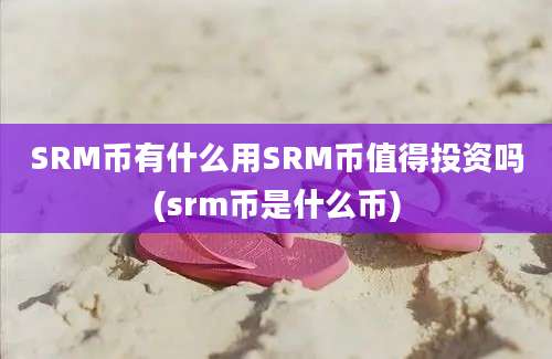 SRM币有什么用SRM币值得投资吗(srm币是什么币)