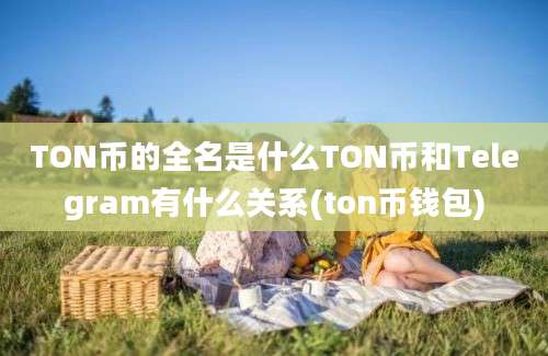 TON币的全名是什么TON币和Telegram有什么关系(ton币钱包)