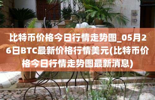 比特币价格今日行情走势图_05月26日BTC最新价格行情美元(比特币价格今日行情走势图最新消息)