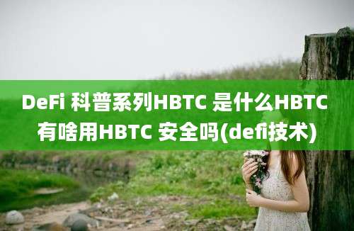 DeFi 科普系列HBTC 是什么HBTC 有啥用HBTC 安全吗(defi技术)