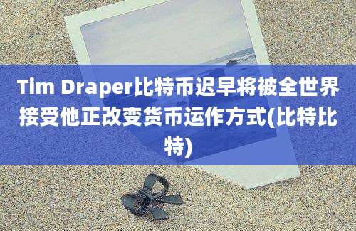 Tim Draper比特币迟早将被全世界接受他正改变货币运作方式(比特比特)