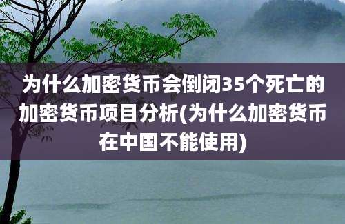 为什么加密货币会倒闭35个死亡的加密货币项目分析(为什么加密货币在中国不能使用)