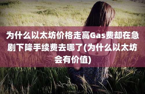 为什么以太坊价格走高Gas费却在急剧下降手续费去哪了(为什么以太坊会有价值)