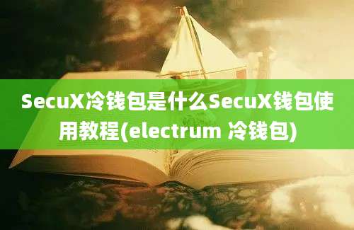 SecuX冷钱包是什么SecuX钱包使用教程(electrum 冷钱包)