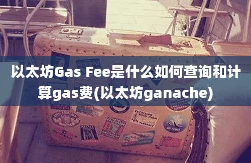 以太坊Gas Fee是什么如何查询和计算gas费(以太坊ganache)