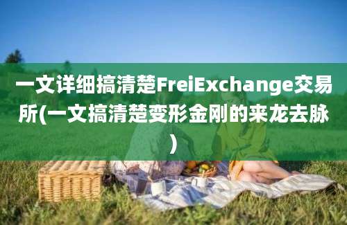 一文详细搞清楚FreiExchange交易所(一文搞清楚变形金刚的来龙去脉)