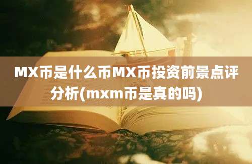 MX币是什么币MX币投资前景点评分析(mxm币是真的吗)