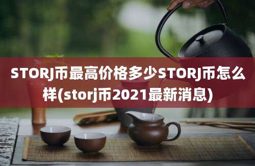 STORJ币最高价格多少STORJ币怎么样(storj币2021最新消息)