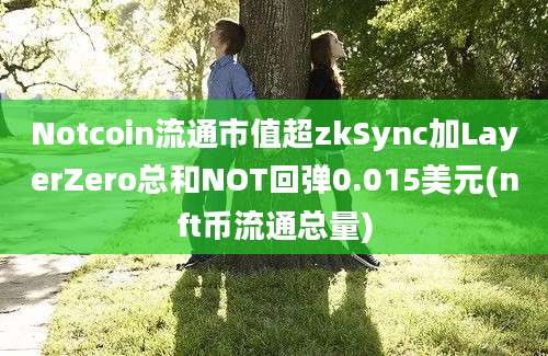 Notcoin流通市值超zkSync加LayerZero总和NOT回弹0.015美元(nft币流通总量)