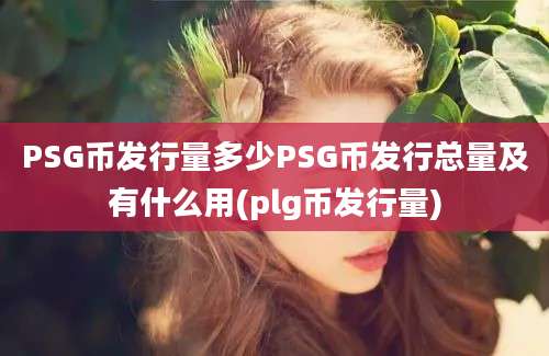 PSG币发行量多少PSG币发行总量及有什么用(plg币发行量)