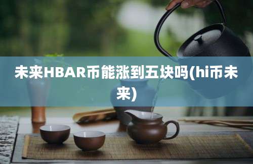 未来HBAR币能涨到五块吗(hi币未来)