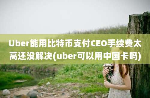 Uber能用比特币支付CEO手续费太高还没解决(uber可以用中国卡吗)